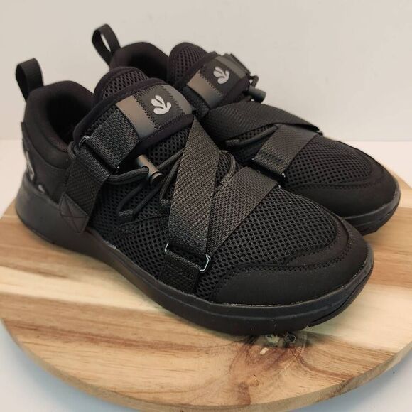 Wasted Collective Shoe One Black Sneakers Mens Size 7 US / 40 EU - Picture 4 of 13